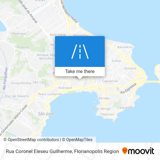 Rua Coronel Eleseu Guilherme map