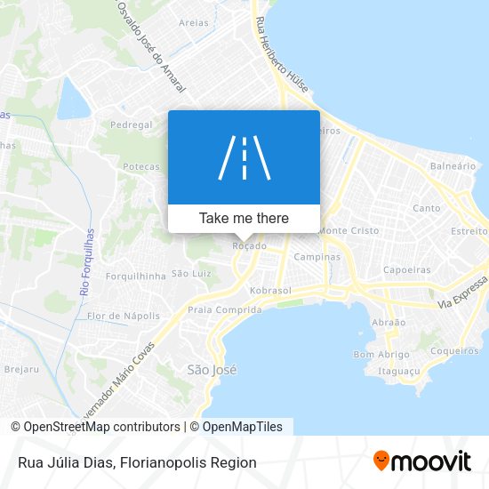 Rua Júlia Dias map