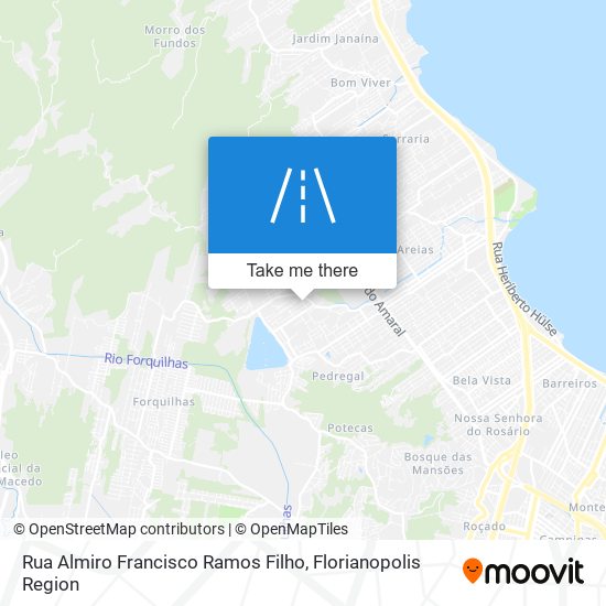 Rua Almiro Francisco Ramos Filho map