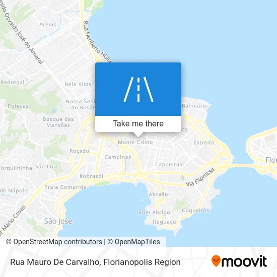 Rua Mauro De Carvalho map