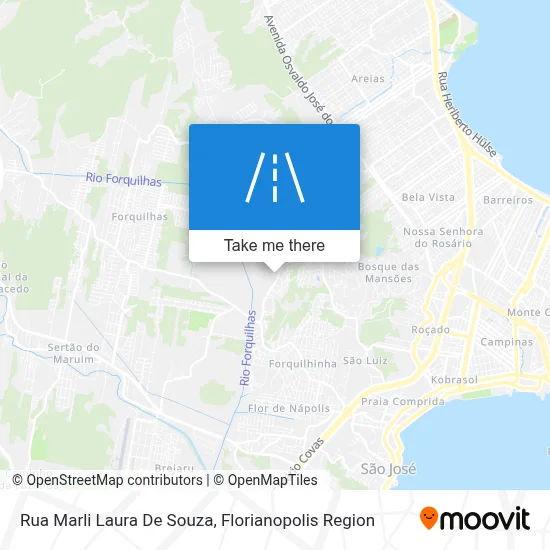 Rua Marli Laura De Souza map
