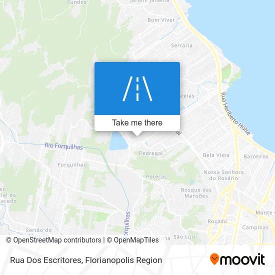 Rua Dos Escritores map