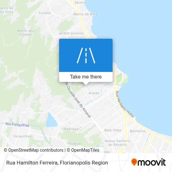 Rua Hamilton Ferreira map
