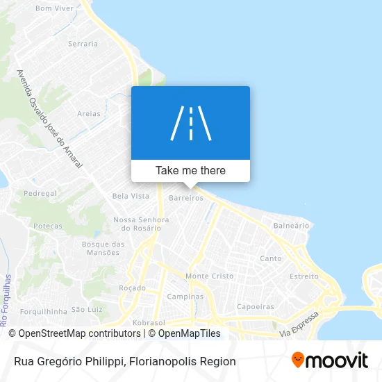 Rua Gregório Philippi map
