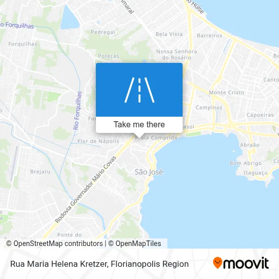 Rua Maria Helena Kretzer map