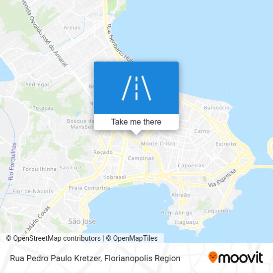 Rua Pedro Paulo Kretzer map