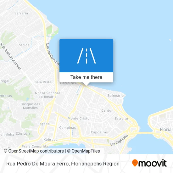 Rua Pedro De Moura Ferro map