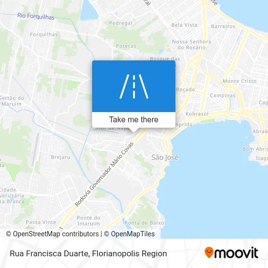 Rua Francisca Duarte map