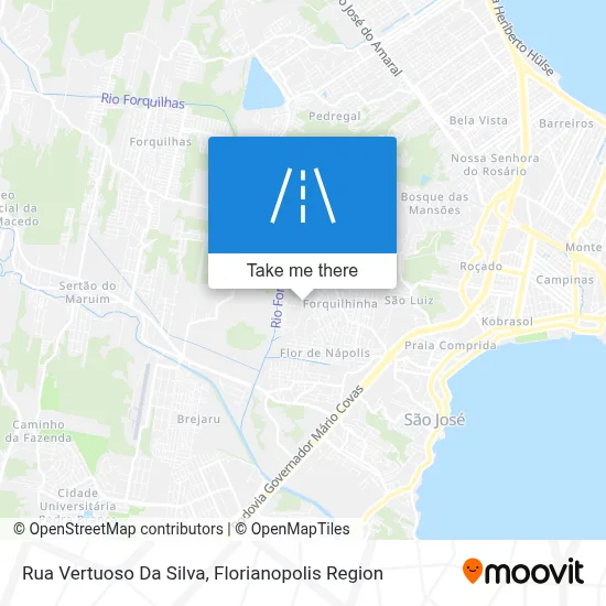 Rua Vertuoso Da Silva map