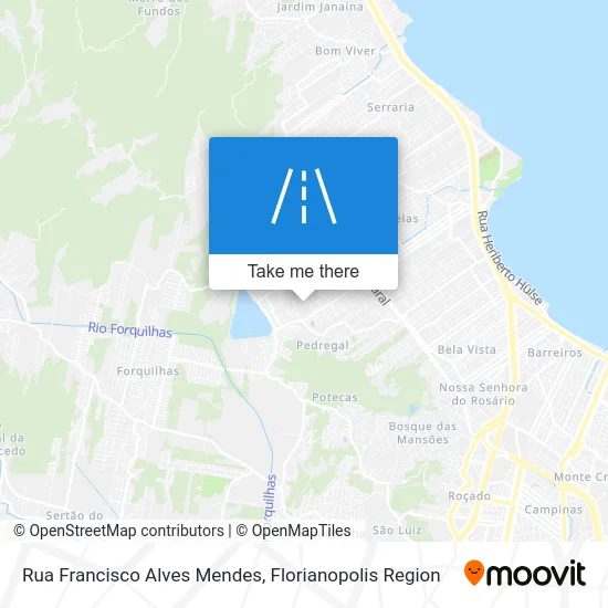 Rua Francisco Alves Mendes map
