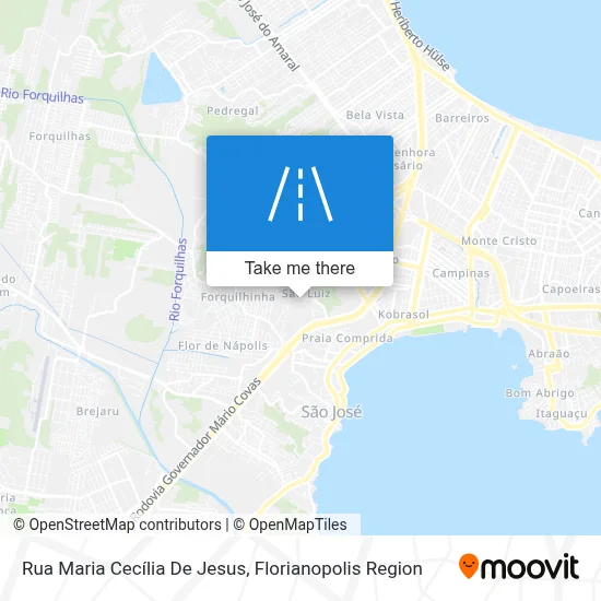 Rua Maria Cecília De Jesus map