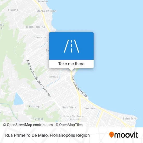 Rua Primeiro De Maio map