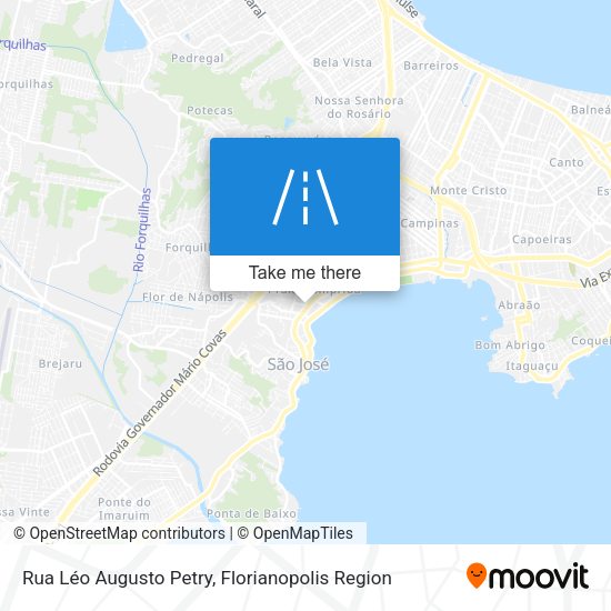 Rua Léo Augusto Petry map