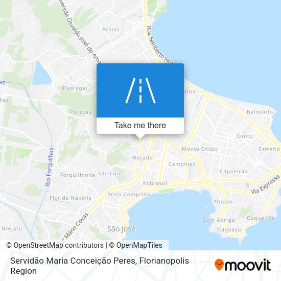 Servidão Maria Conceição Peres map