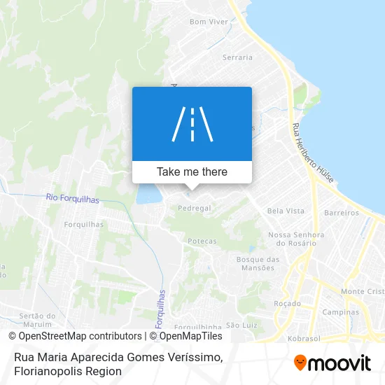 Rua Maria Aparecida Gomes Veríssimo map
