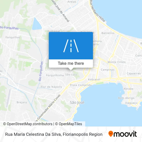 Rua Maria Celestina Da Silva map