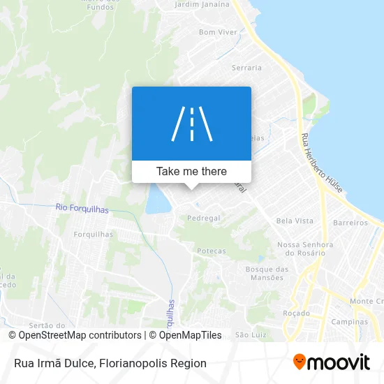 Rua Irmã Dulce map