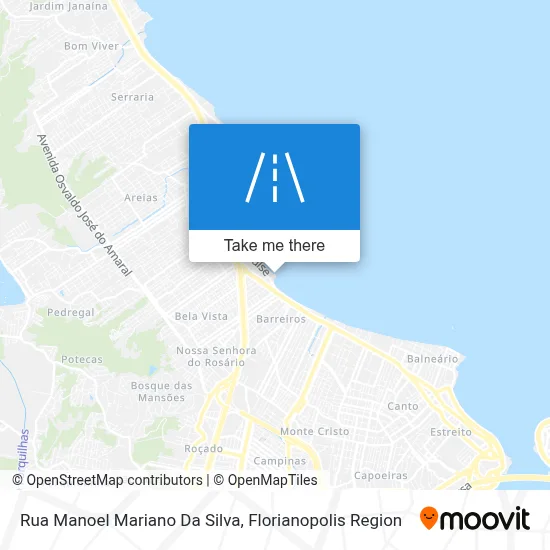 Rua Manoel Mariano Da Silva map