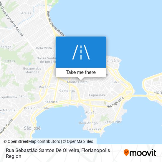 Rua Sebastião Santos De Oliveira map
