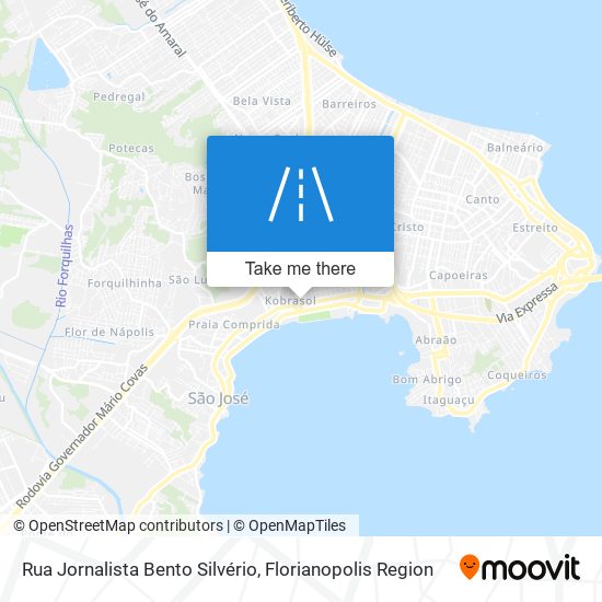 Rua Jornalista Bento Silvério map