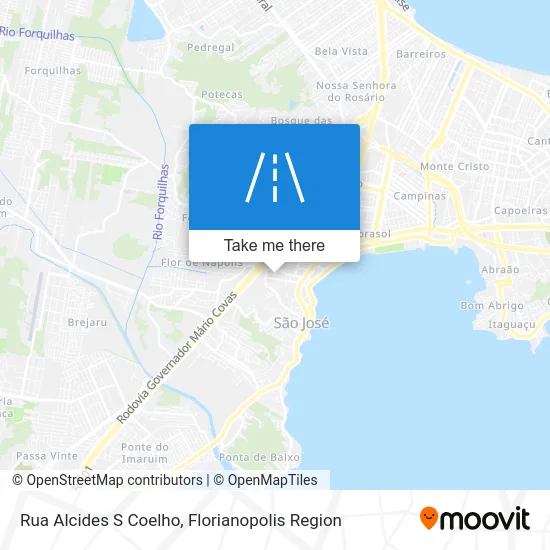 Rua Alcides S Coelho map