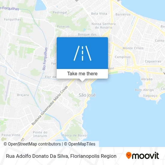 Rua Adolfo Donato Da Silva map