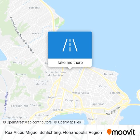 Rua Alceu Miguel Schlichting map