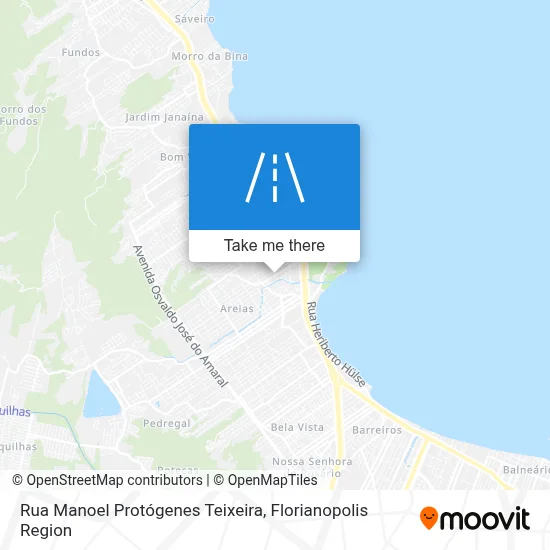 Rua Manoel Protógenes Teixeira map