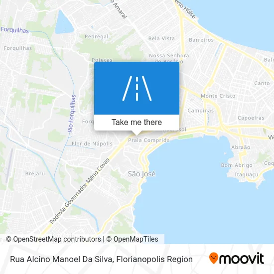 Rua Alcino Manoel Da Silva map