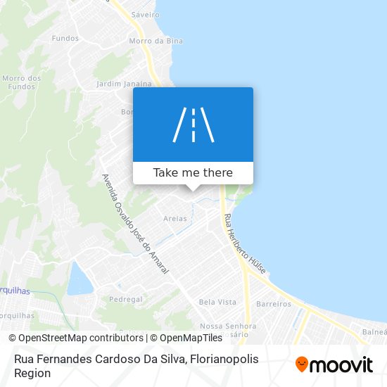 Mapa Rua Fernandes Cardoso Da Silva