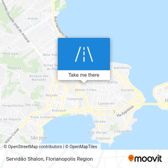 Servidão Shalon map