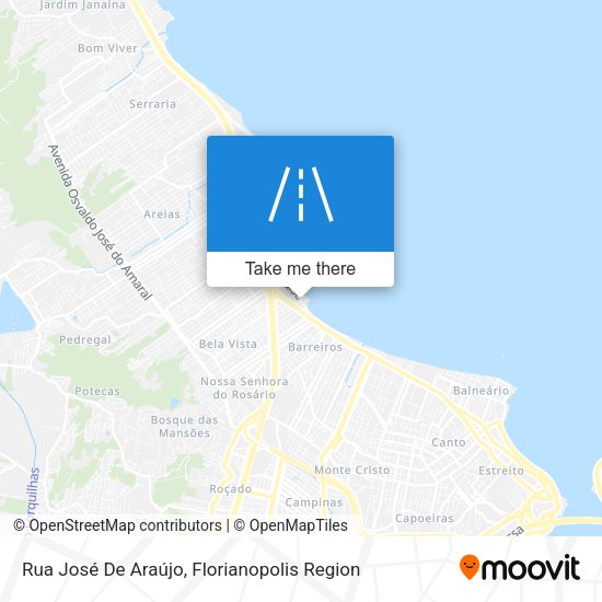 Rua José De Araújo map