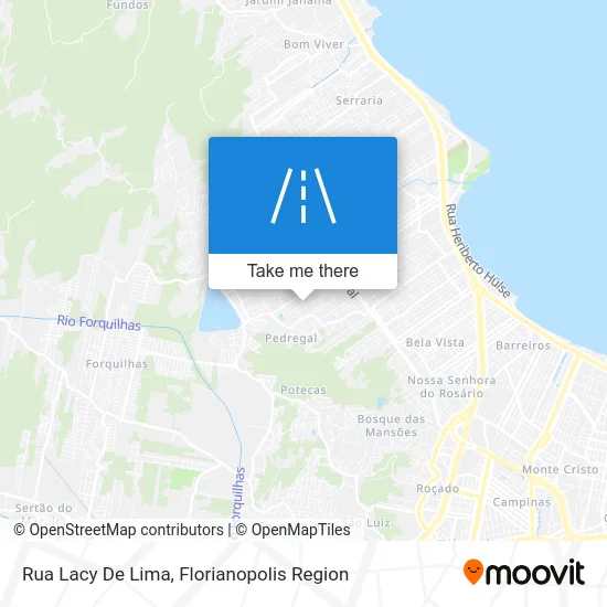 Rua Lacy De Lima map