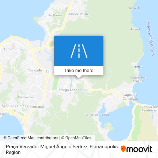Praça Vereador Miguel Ângelo Sedrez map