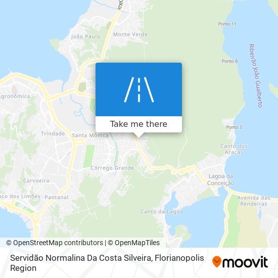Mapa Servidão Normalina Da Costa Silveira