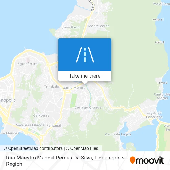 Rua Maestro Manoel Pernes Da Silva map