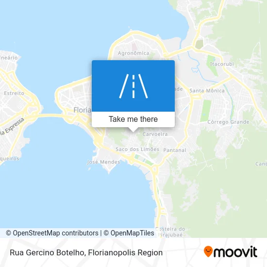 Rua Gercino Botelho map