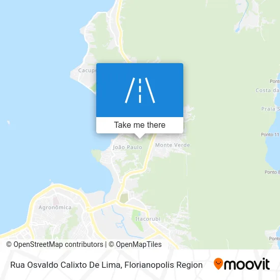 Rua Osvaldo Calixto De Lima map