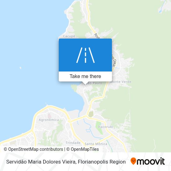 Servidão Maria Dolores Vieira map