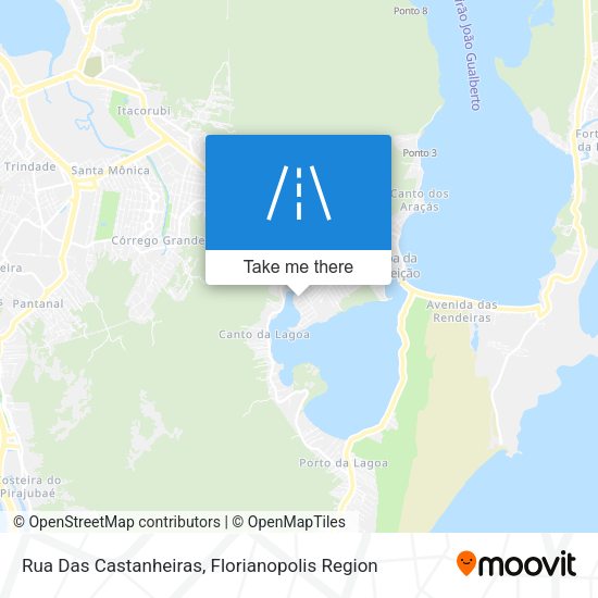 Rua Das Castanheiras map