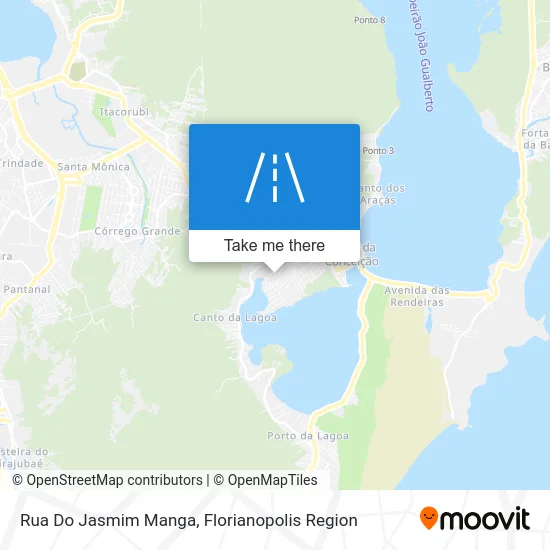 Rua Do Jasmim Manga map