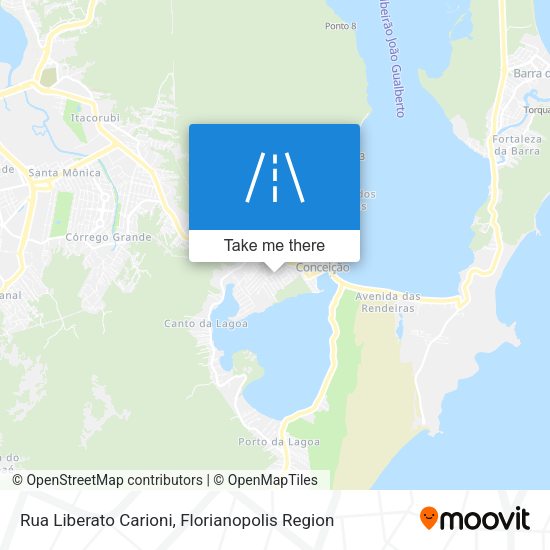 Rua Liberato Carioni map