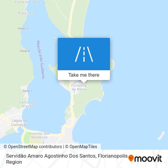Servidão Amaro Agostinho Dos Santos map