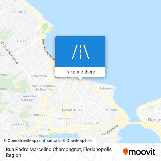 Rua Padre Marcelino Champagnat map