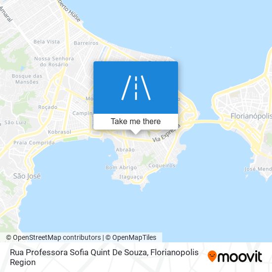 Rua Professora Sofia Quint De Souza map