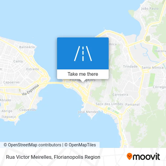 Rua Victor Meirelles map
