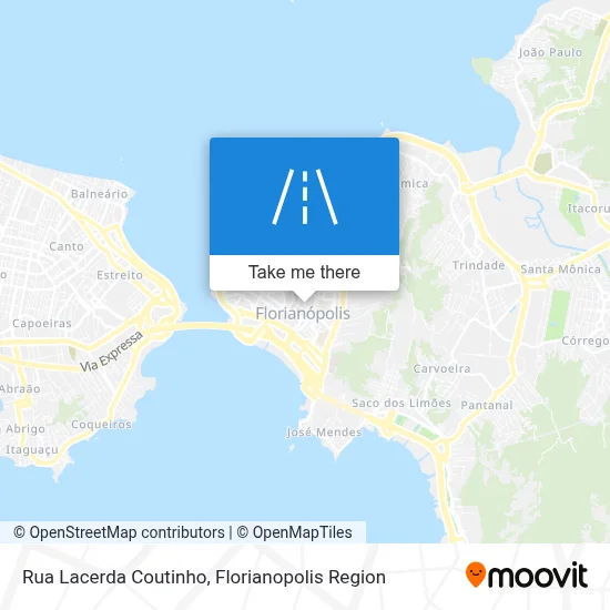 Rua Lacerda Coutinho map