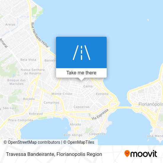 Travessa Bandeirante map