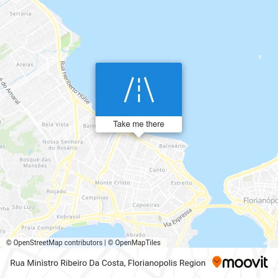 Rua Ministro Ribeiro Da Costa map