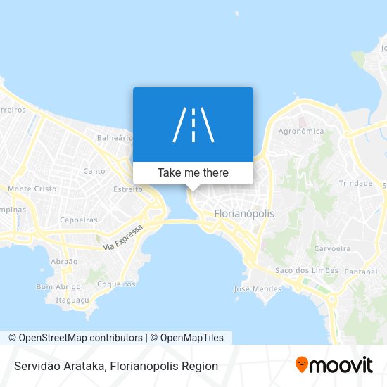 Servidão Arataka map
